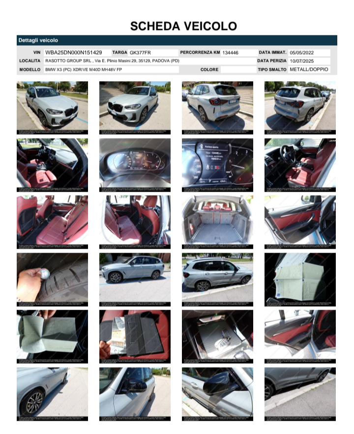 !!!!!!!!!!!!!!!!  VENDUTA !!!!!!!!!!!!                                                   BMW X3 g01 2021 m40d mhev48 hibrid km135000