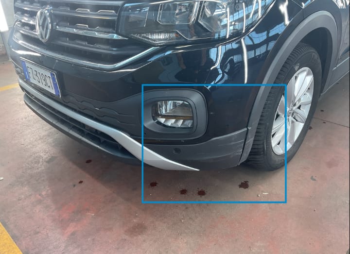 Volkswagen T-Cross 2019  1.0 tsi benZina Style 115cv dsg , ,km 119507 carrozzeria da rivedere