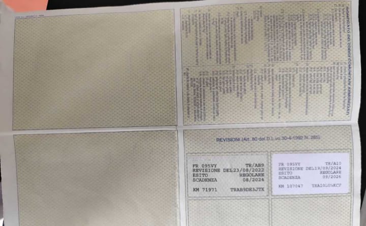 Fiat Doblò Cargo II  N1 1.3 mjt  95cv E6  km 115133 08/18