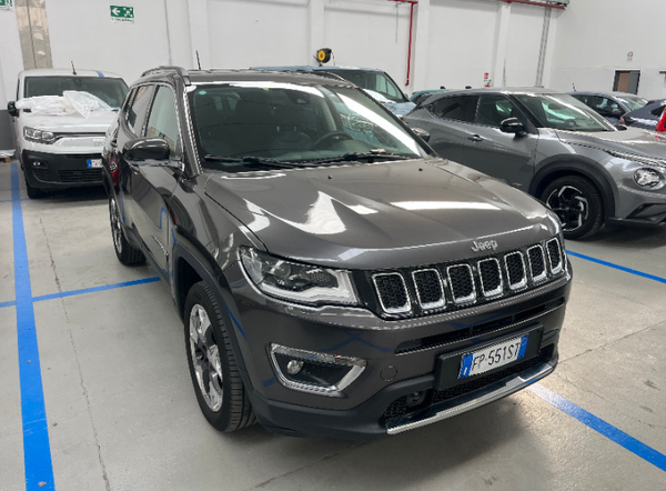 Jeep Compass II 2.0 mjt Limited 4wd 140cv auto Automatic Diesel
(140PS), Diesel, , 81413 km,