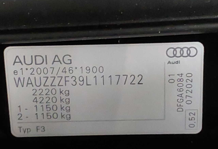 Audi Q3 35 TDI Sportback quattro S line Manual Diesel
(150cv) km 60494