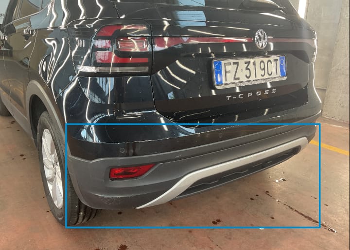 Volkswagen T-Cross 2019  1.0 tsi benZina Style 115cv dsg , ,km 119507 carrozzeria da rivedere