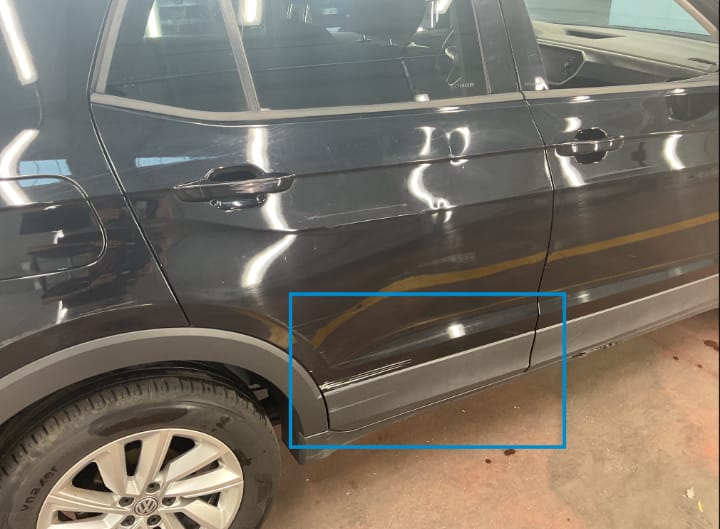 Volkswagen T-Cross 2019  1.0 tsi benZina Style 115cv dsg , ,km 119507 carrozzeria da rivedere